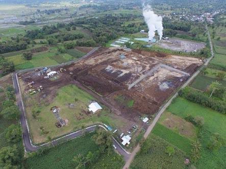 Area eksplorasi PT. Pertamina Geothermal Energy (PT. PGE) Hulu Lais di Kabupaten Lebong, Bengkulu.
